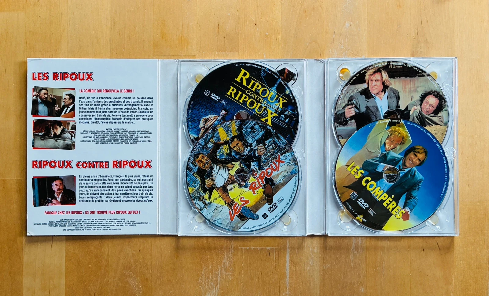 Coffret DVD 4 films français cultes de Claude Zidi et Francis Veber. – photo 4